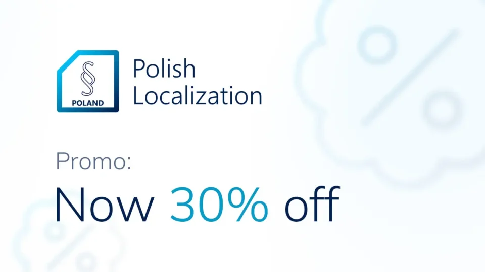 Promo Polish Localization Dynamics 365 Business Central