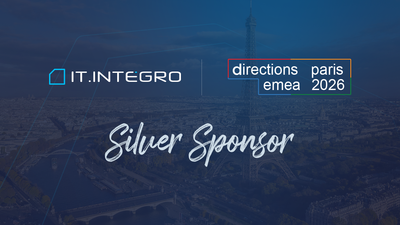 IT.integro as Silver Sponsor at Directions EMEA 2026