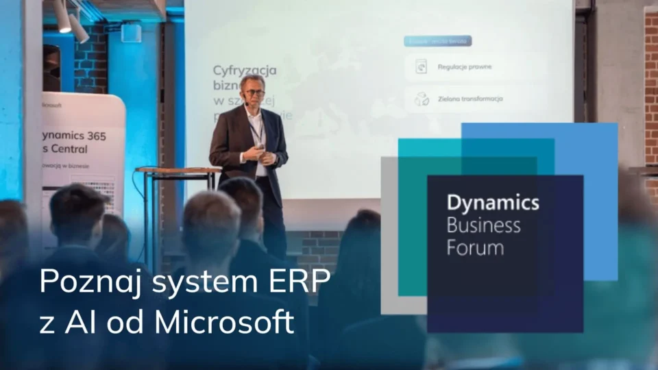 Dynamics Business Forum 2026 - konferencja dla biznesu o ERP z AI od Microsoft